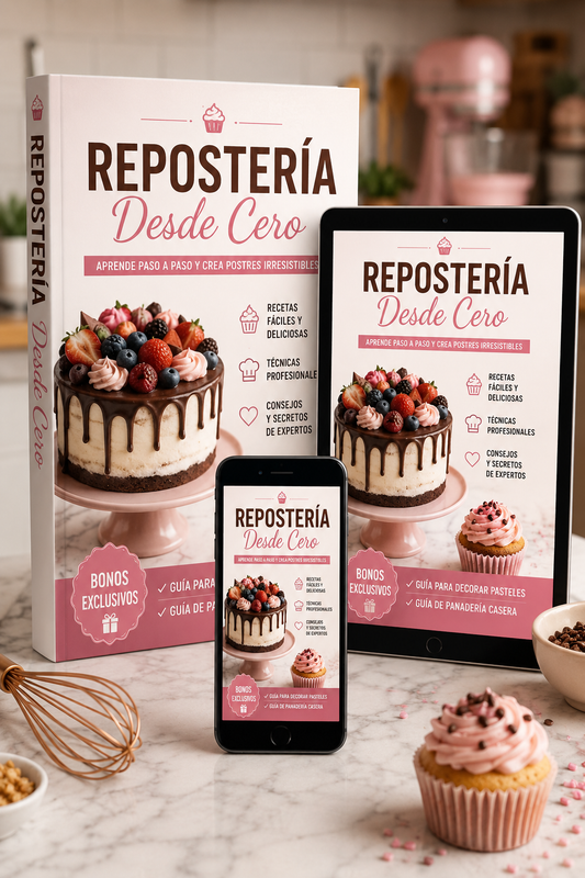 🍰 Pastelería Profesional Desde Casa